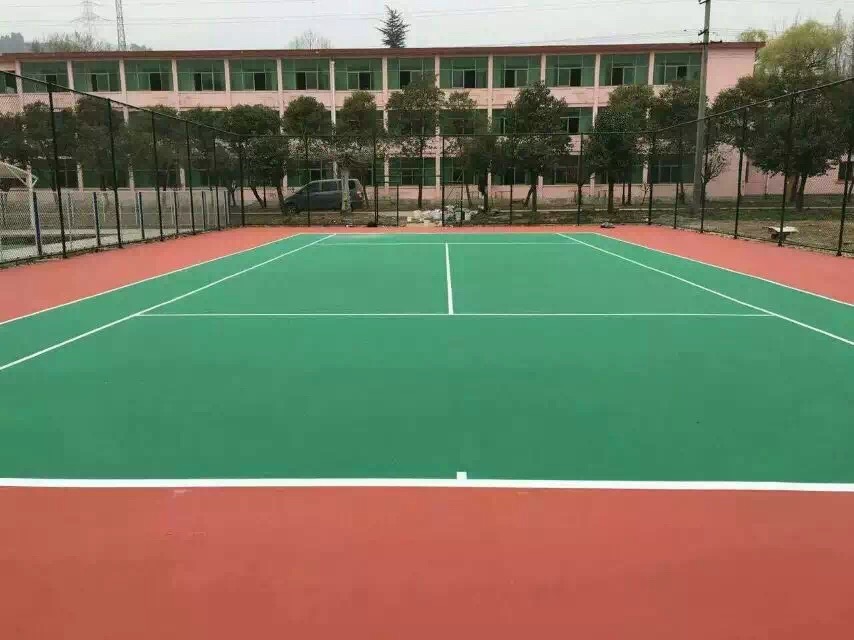 恒冠體育對丙烯酸網(wǎng)球場施工的一些淺談